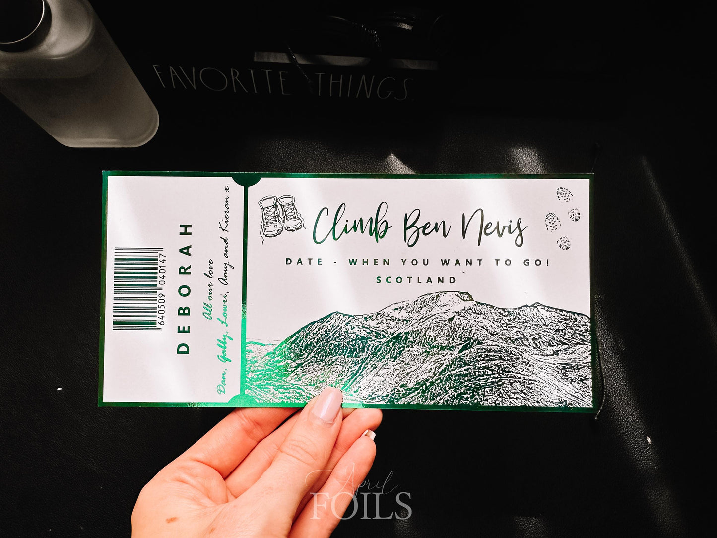 Sport Foil Ticket