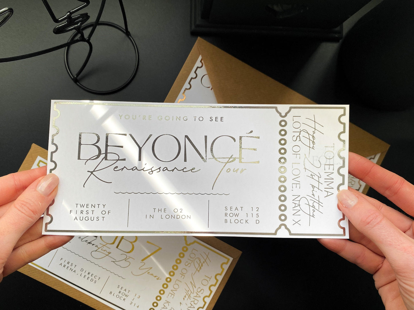 Concert Foil Ticket
