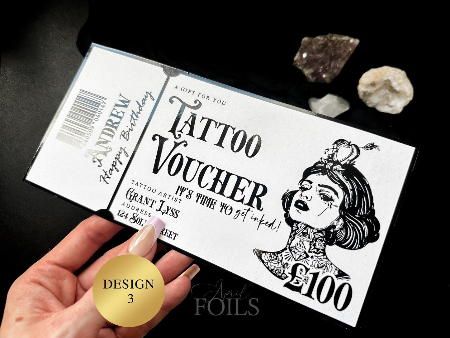 Tattoo Foil Voucher