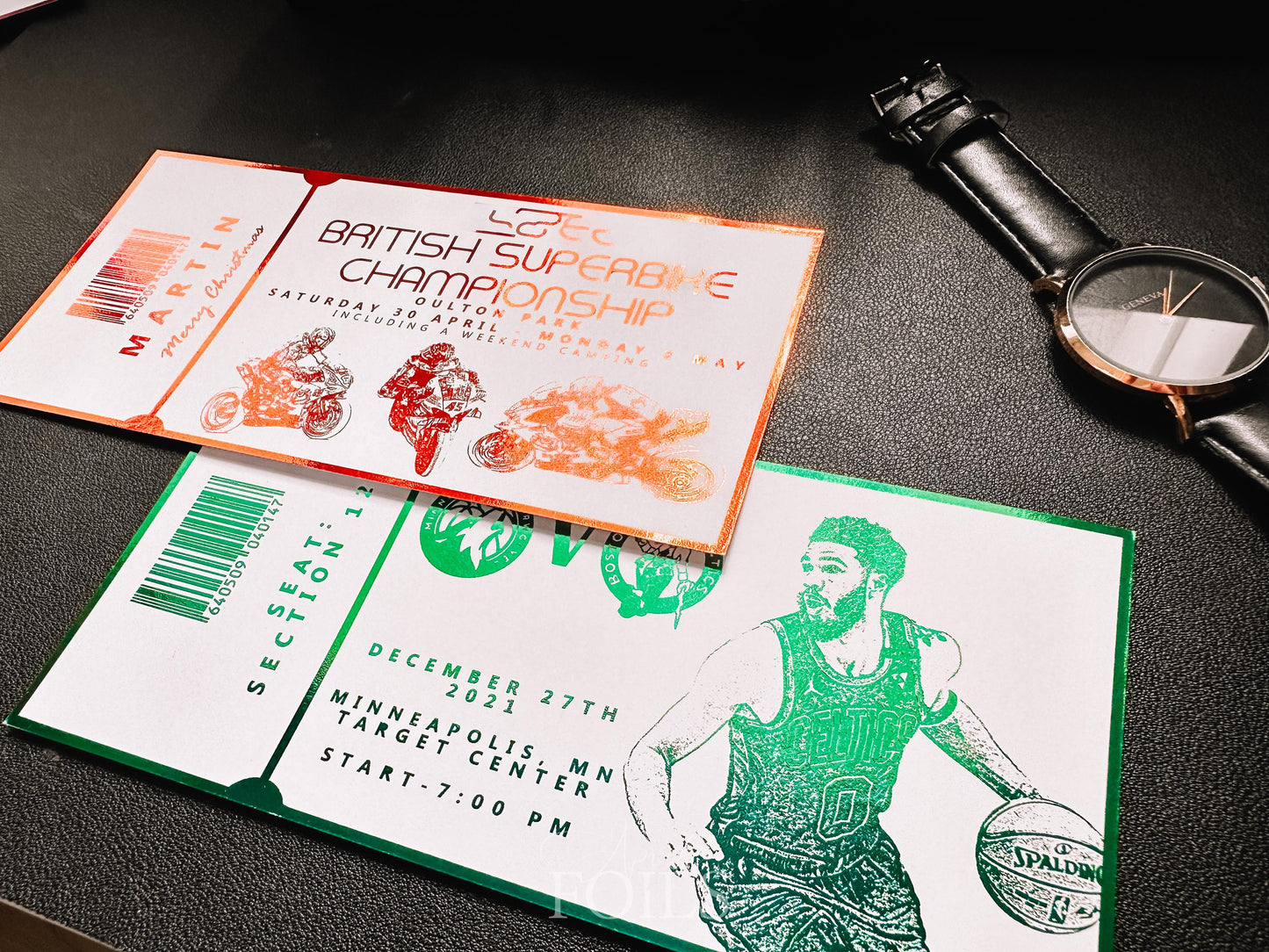 Sport Foil Ticket