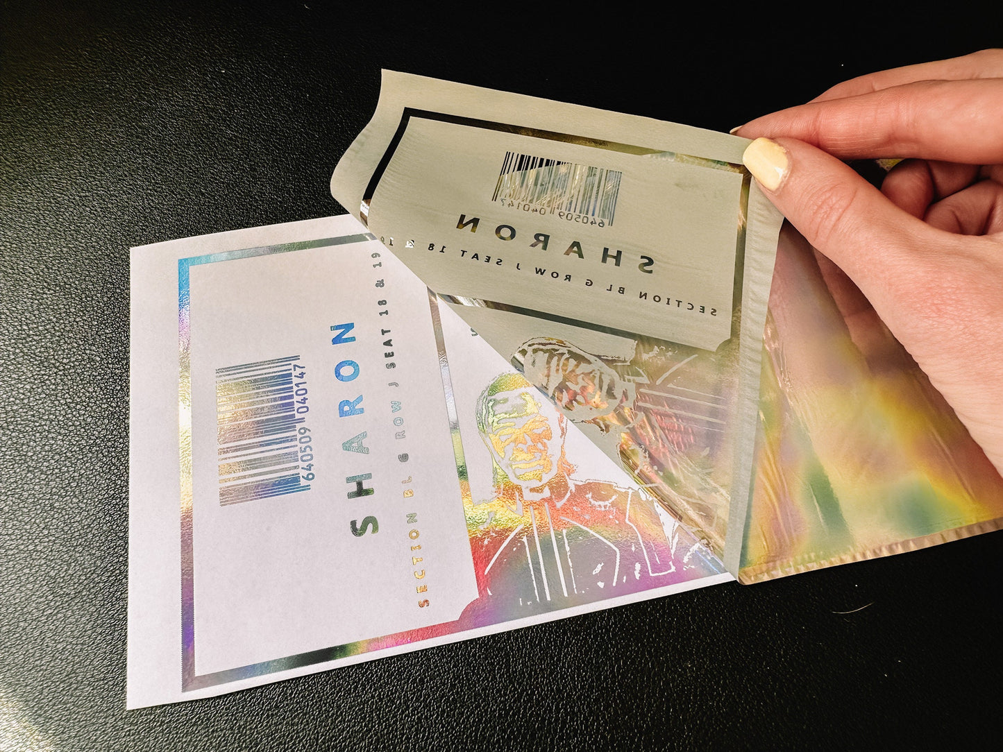 Film/Cinema Viewing Foil Ticket