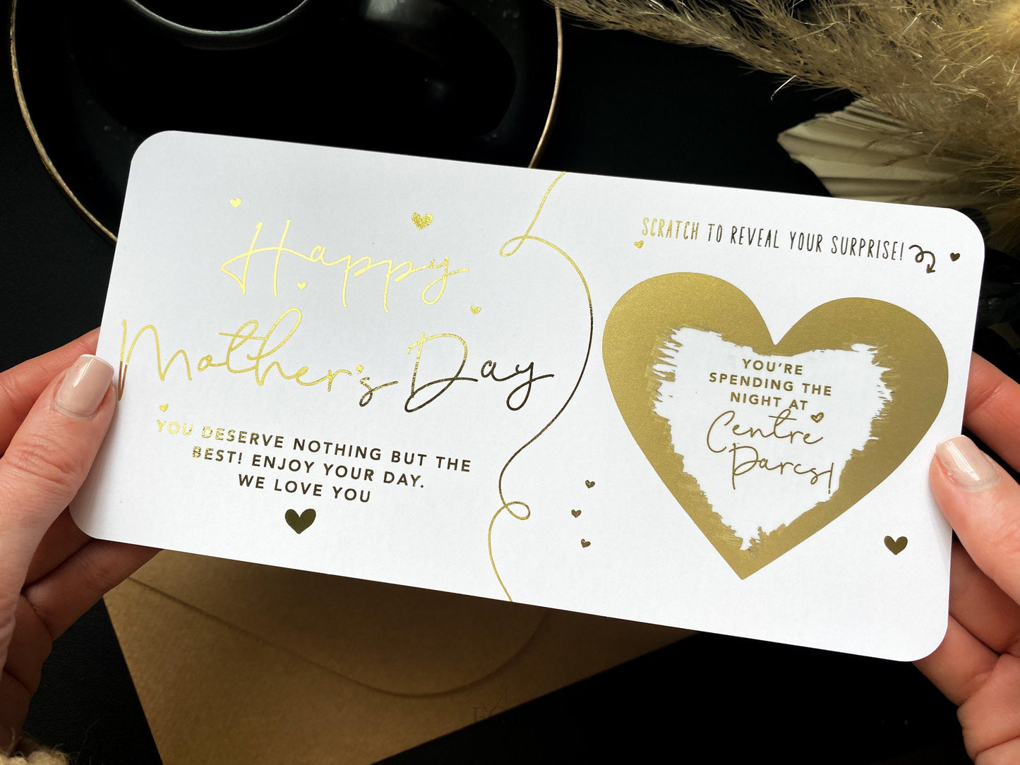 Scratch To Reveal Foil Ticket
