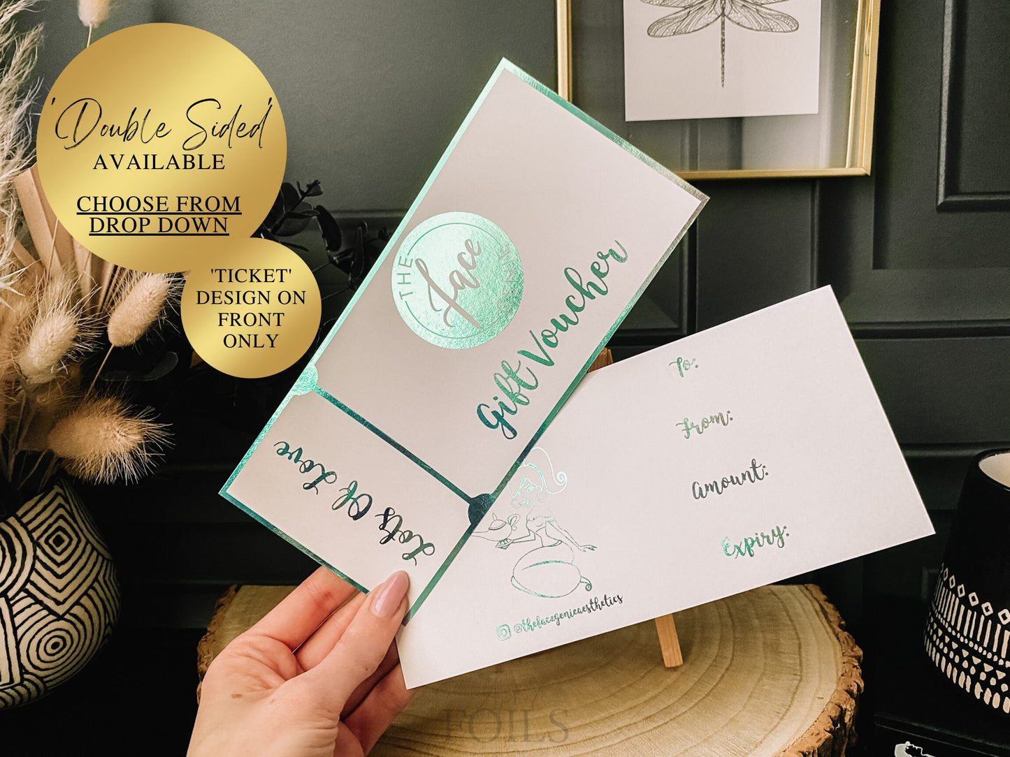 Foil Business Vouchers