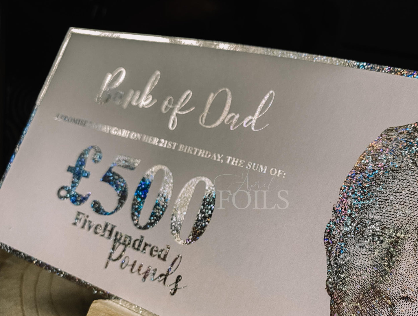Pound Note Money Voucher
