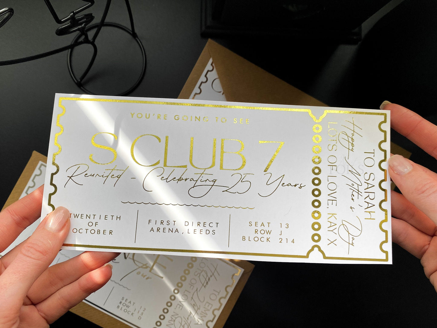 Concert Foil Ticket