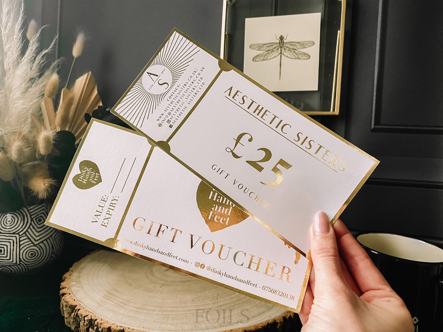Foil Business Vouchers