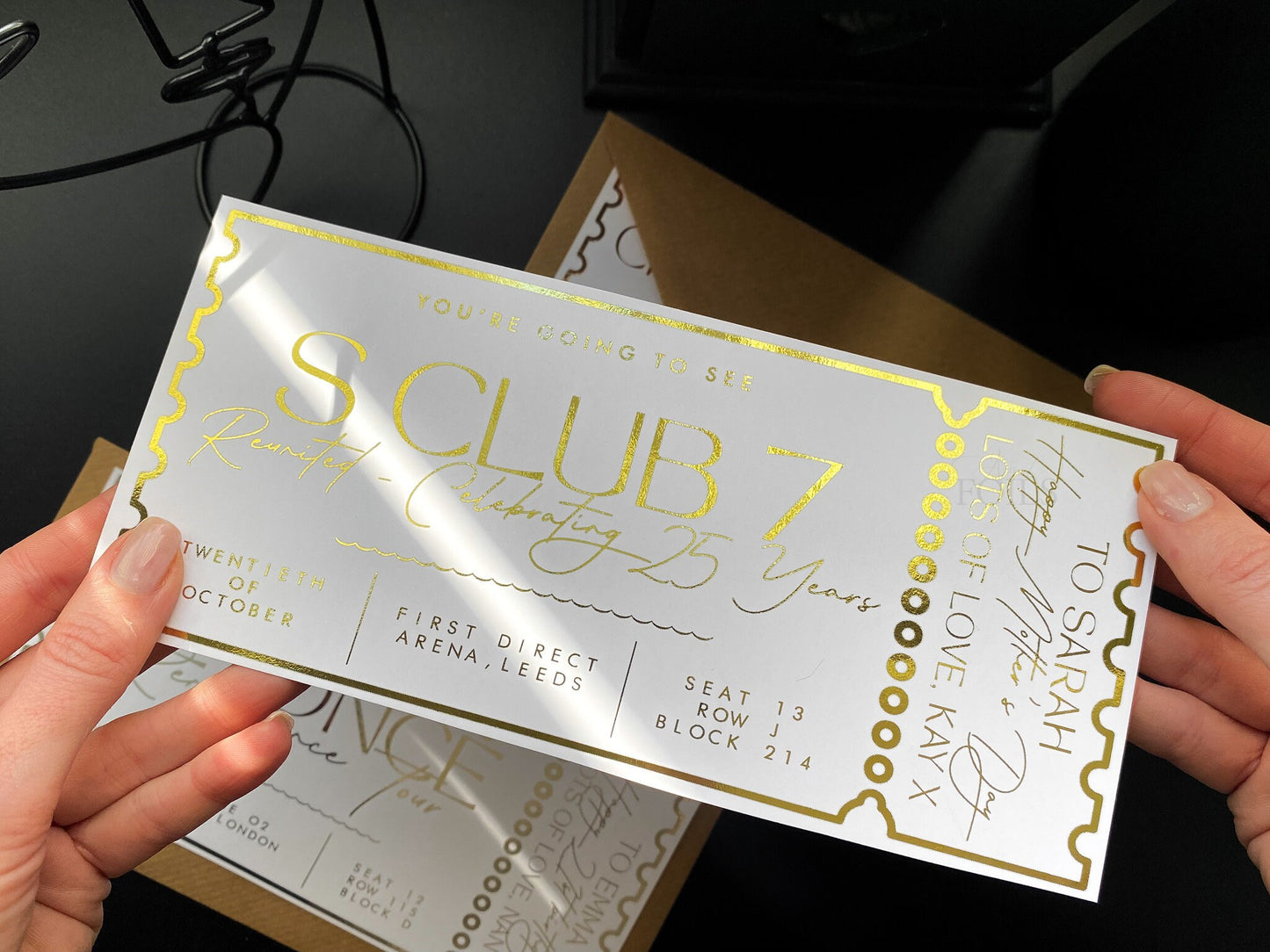 Concert Foil Ticket