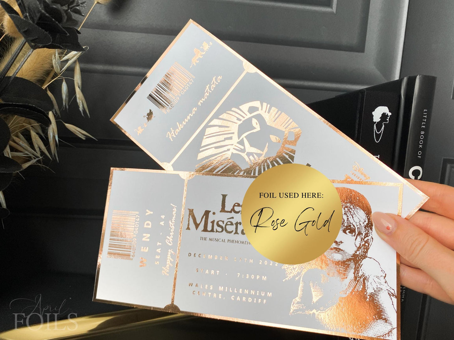 Musical Foil Ticket