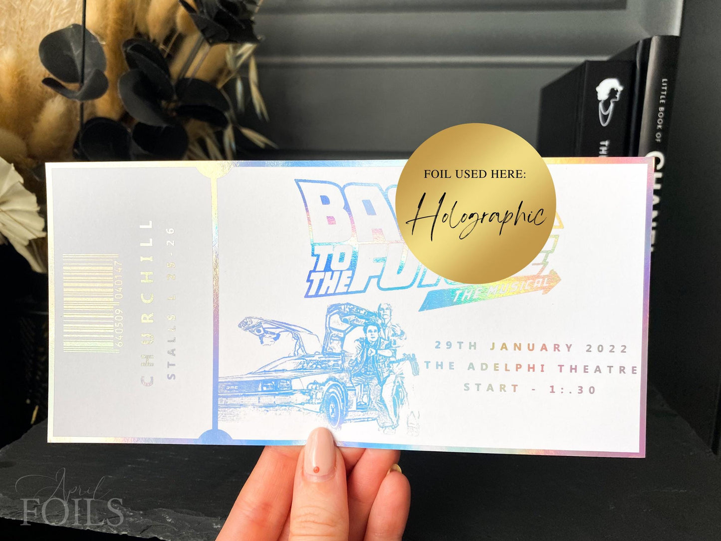 Musical Foil Ticket