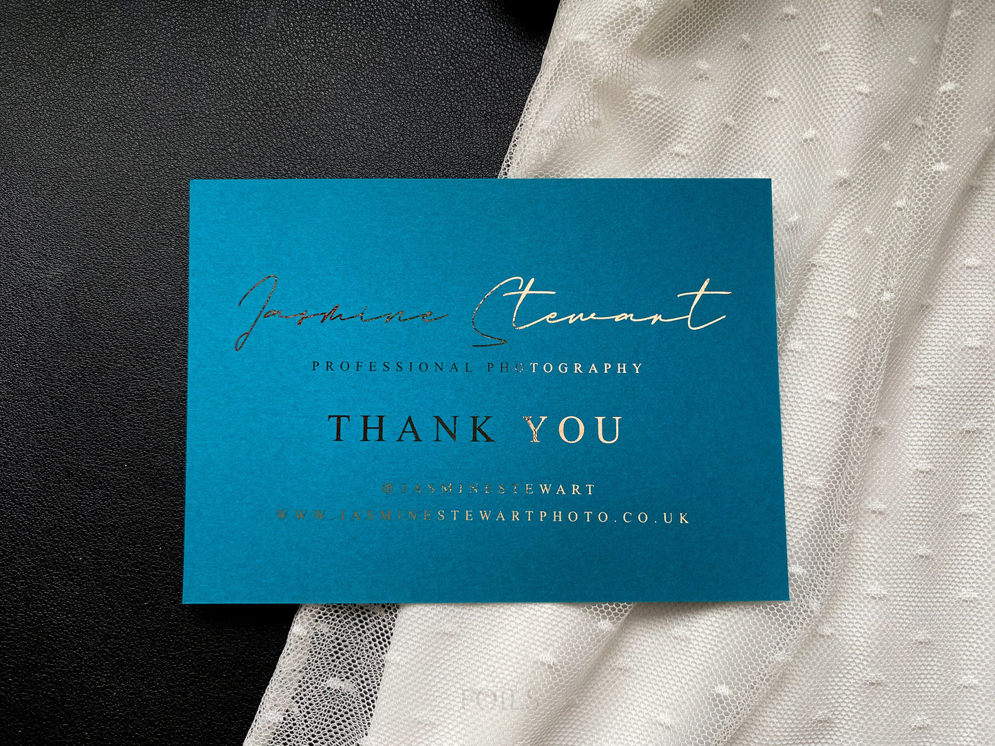 A6 Foil Business Cards