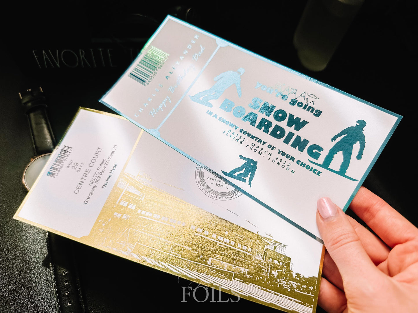 Sport Foil Ticket