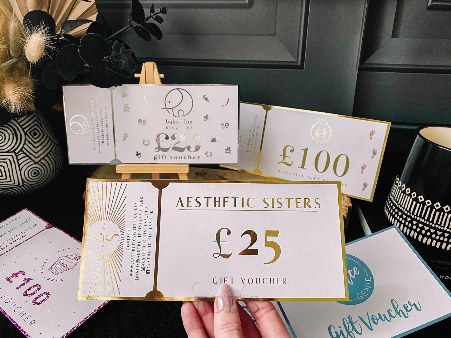Foil Business Vouchers
