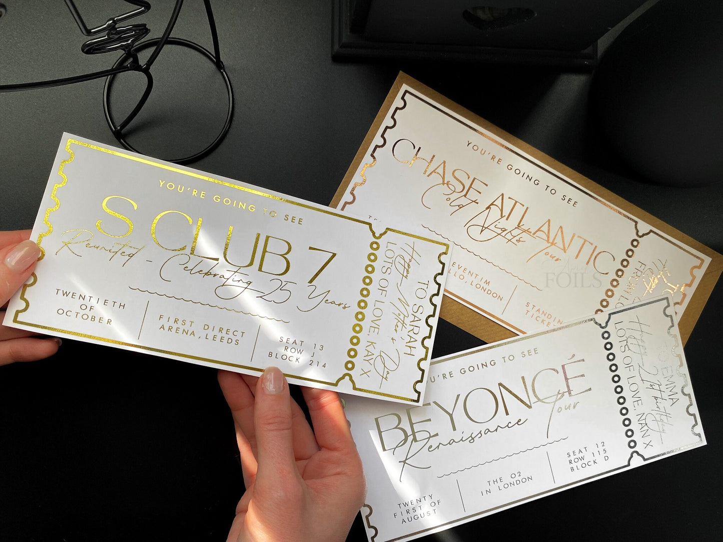 Concert Foil Ticket