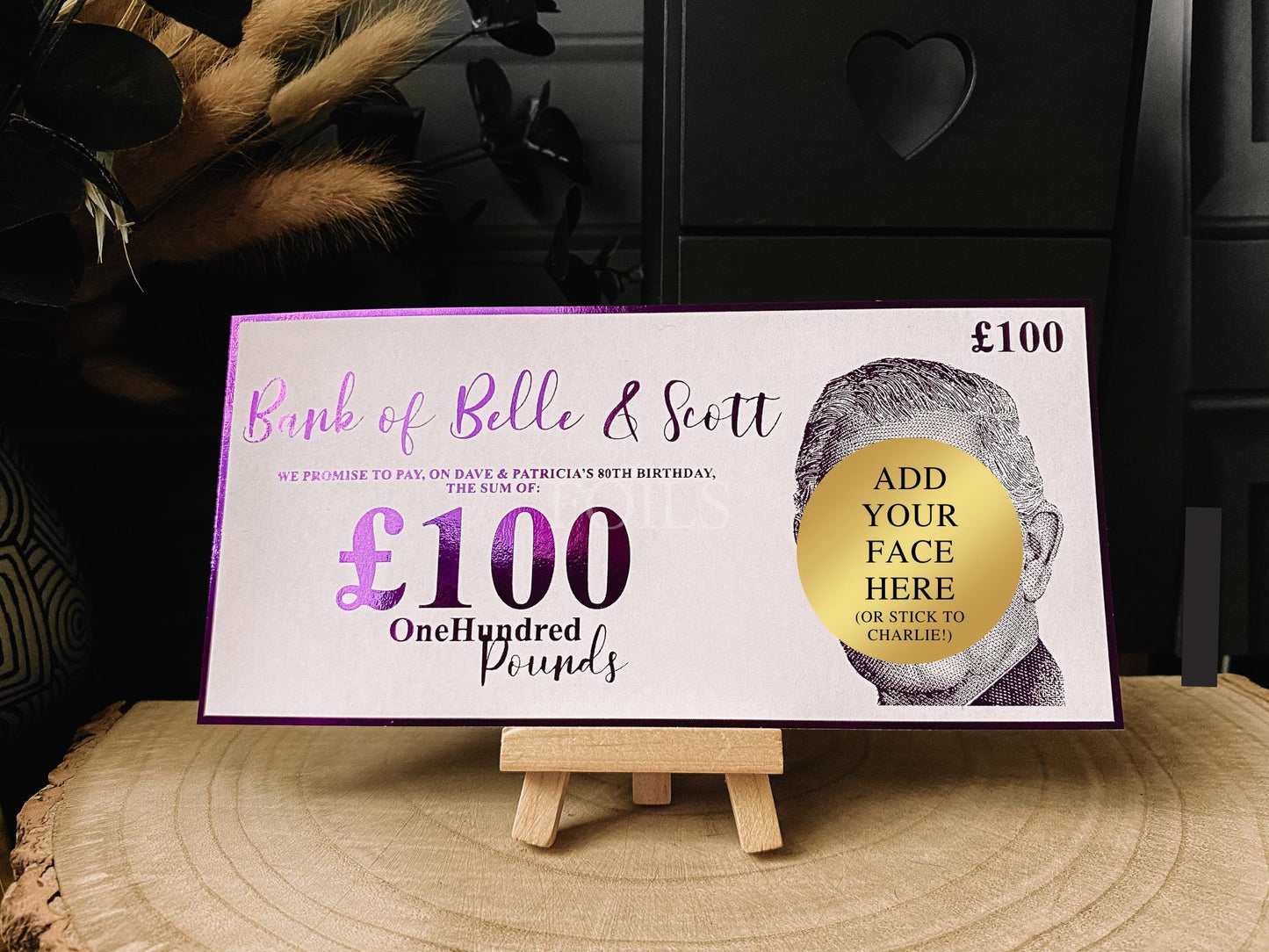 Pound Note Money Voucher