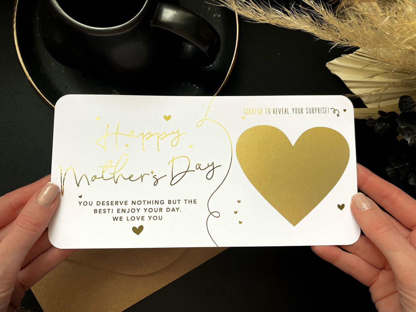 Scratch To Reveal Foil Ticket