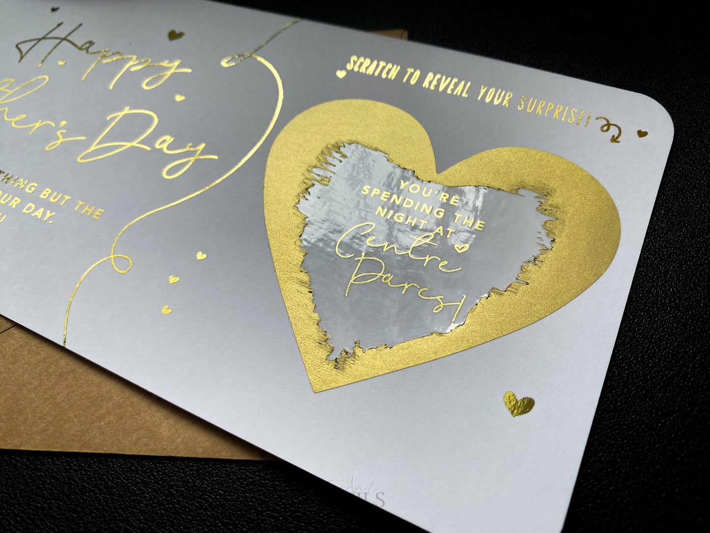 Scratch To Reveal Foil Ticket