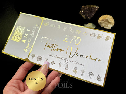 Tattoo Foil Voucher