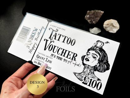 Tattoo Foil Voucher