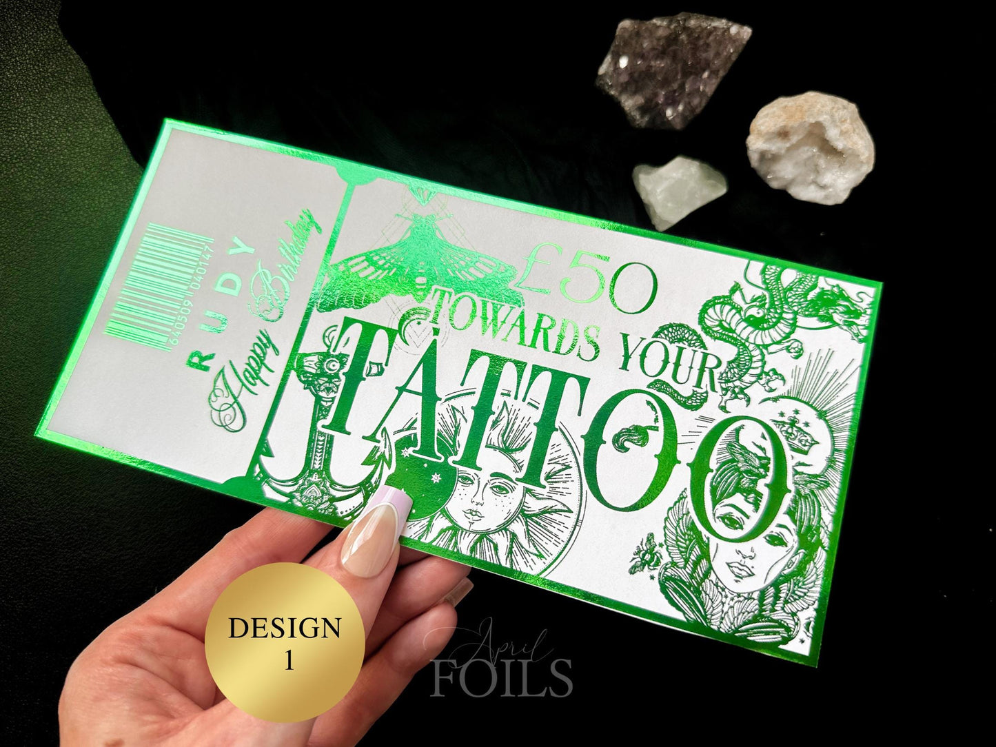 Tattoo Foil Voucher