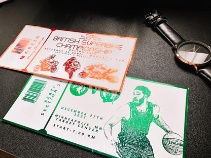 Sport Foil Ticket