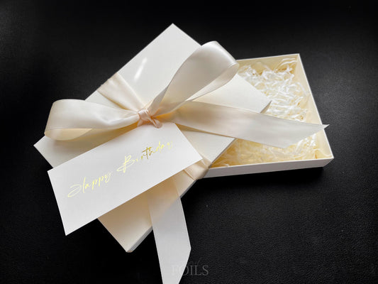 A6 Ivory Luxury Gift Box