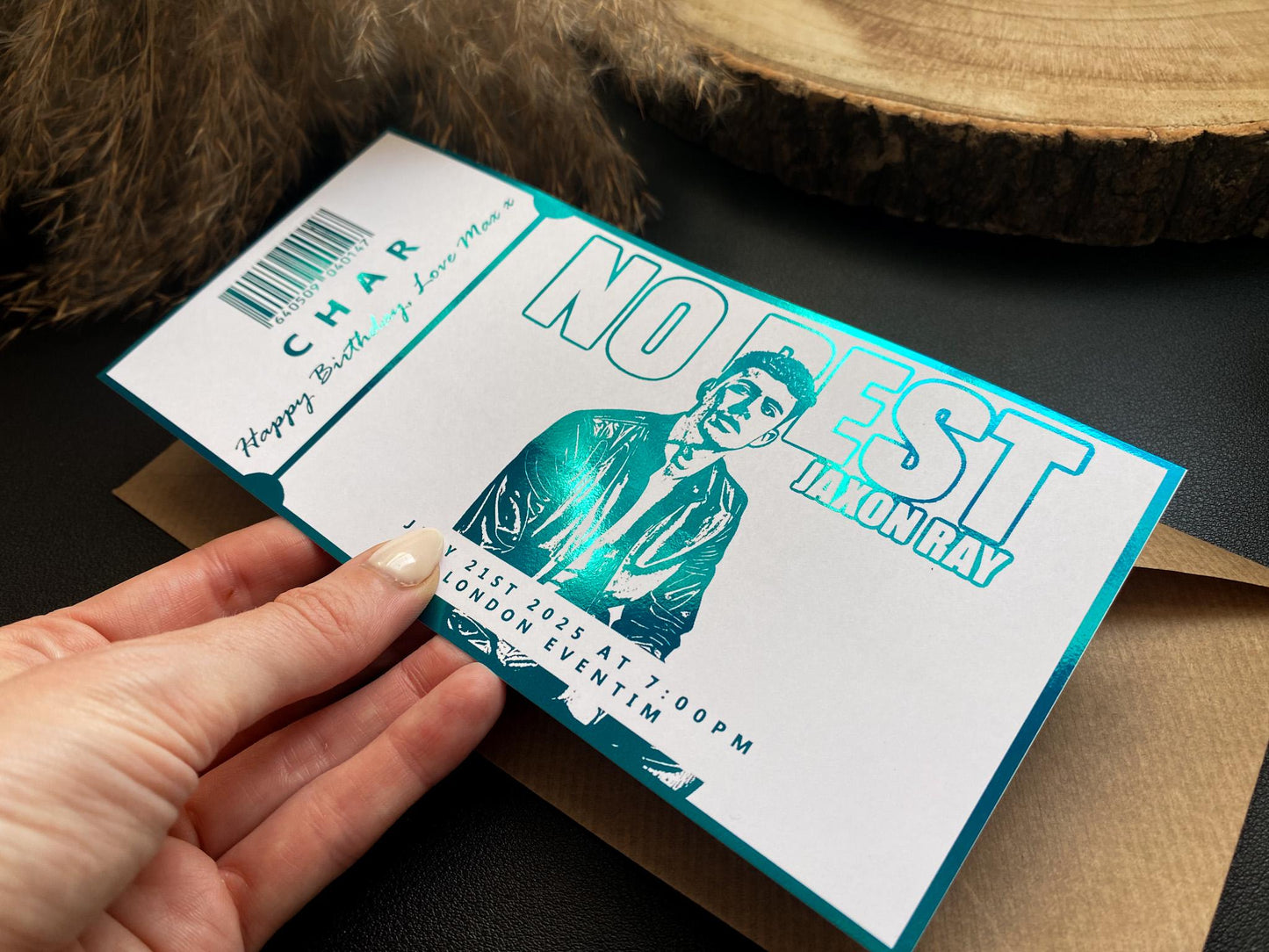 Concert Foil Reveal Ticket