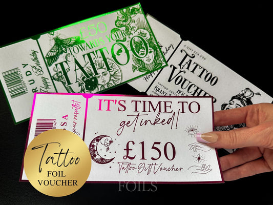 Tattoo Foil Voucher