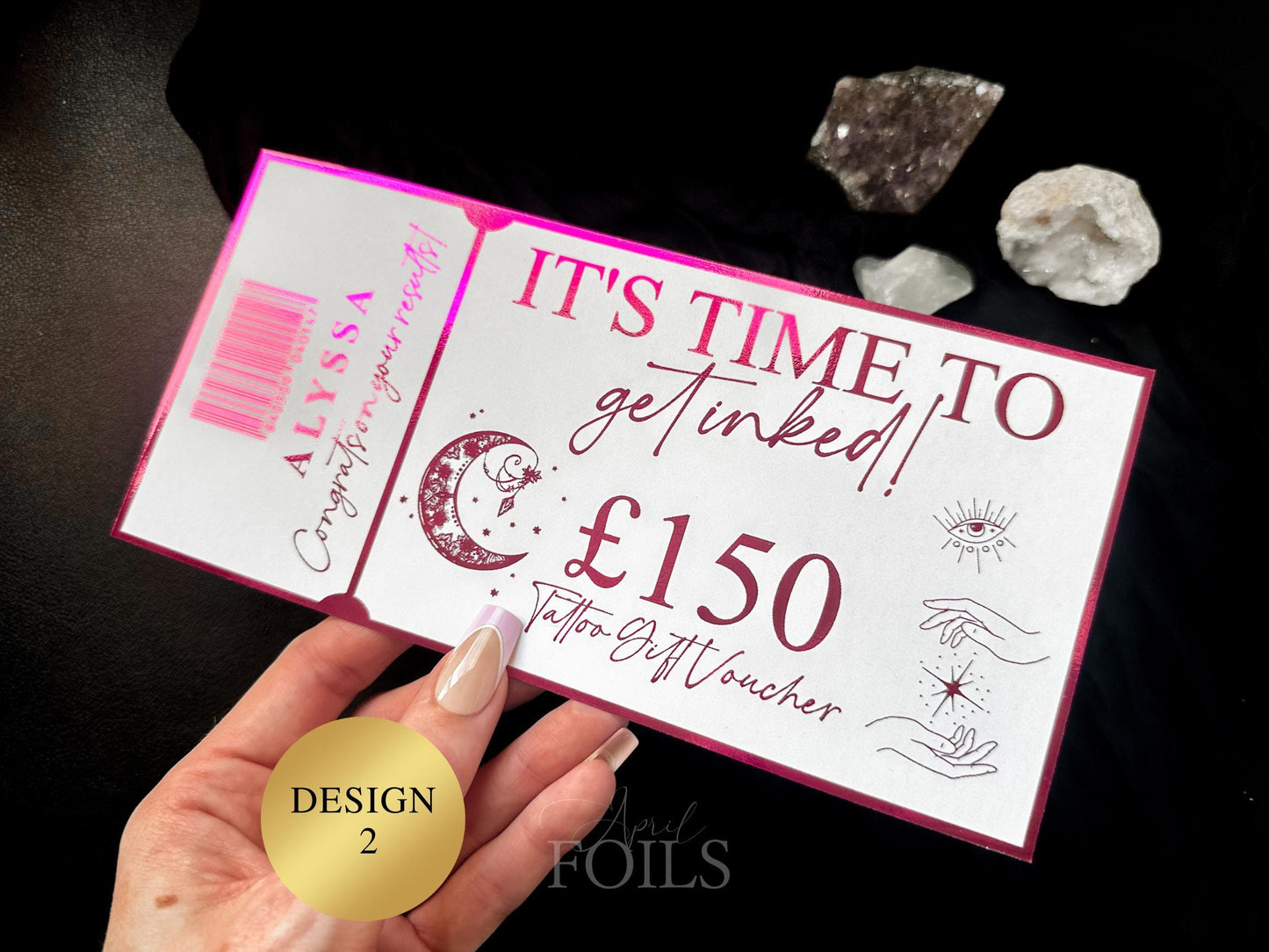 Tattoo Foil Voucher