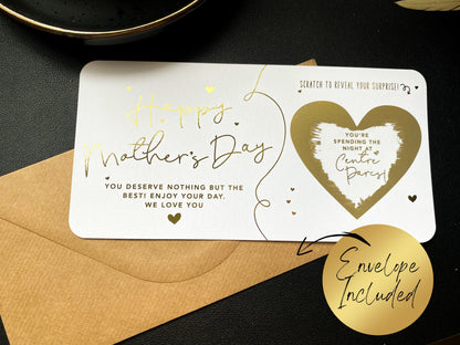 Scratch To Reveal Foil Ticket