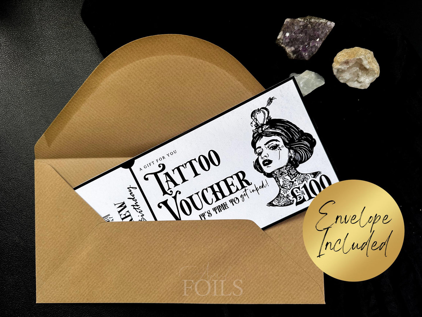 Tattoo Foil Voucher