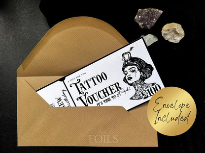 Tattoo Foil Voucher