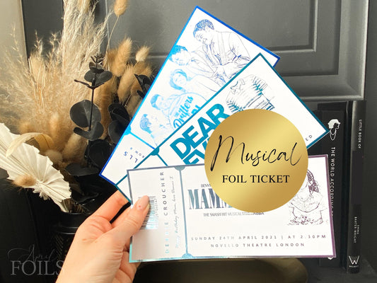 Musical Foil Ticket