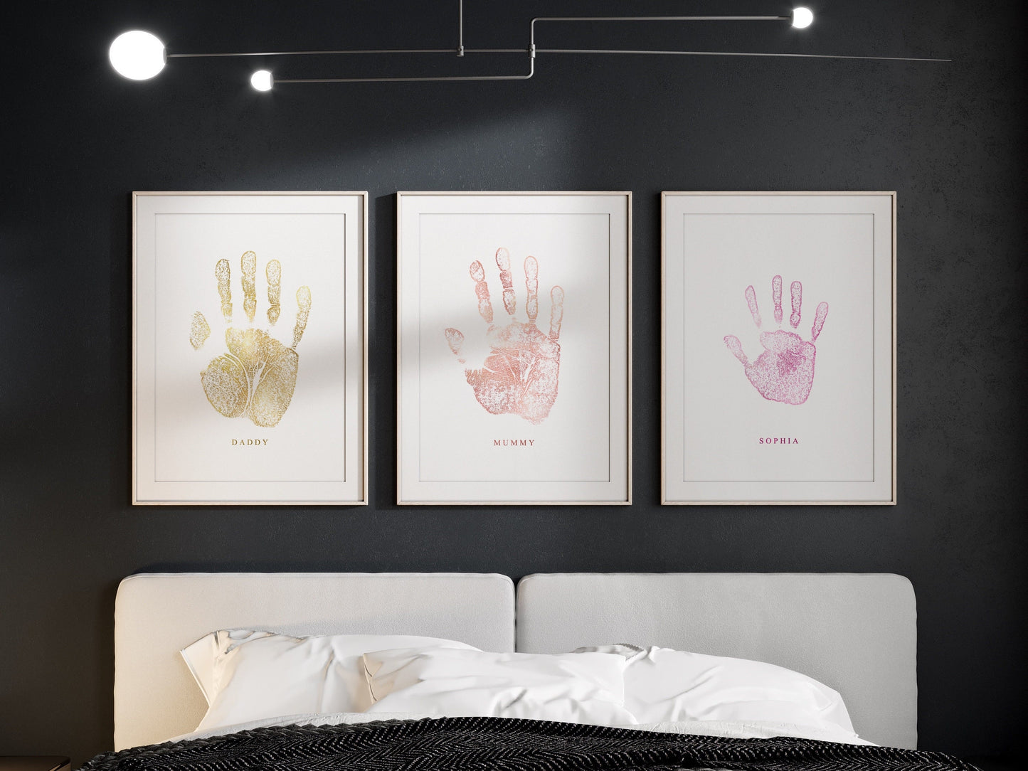 Foil Handprint Print