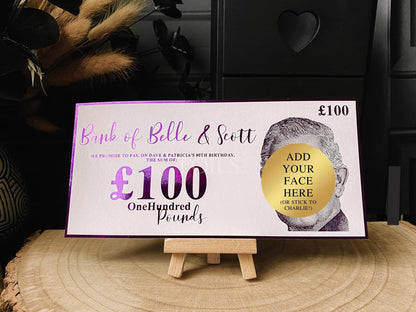 Pound Note Money Voucher