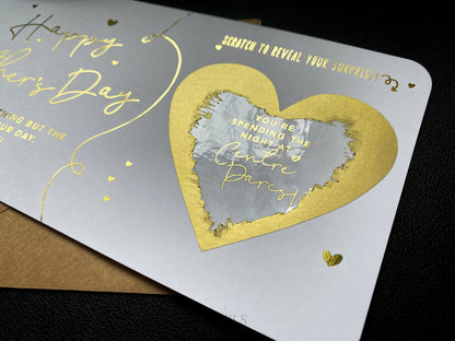 Scratch To Reveal Foil Ticket
